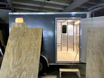 New trailers are wheelchair accessible and include a larger bed. ISABELLE CURTIS/Boothbay Register