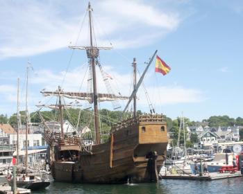 The Santa Maria. STEVE EDWARDS/Boothbay Register