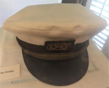 David Dash’s captain’s hat. LISA KRISTOFF/Boothbay Register