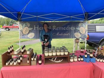 Anna Christina, owner of Mana Medicinals. LILLY CURTIS/Boothbay Register