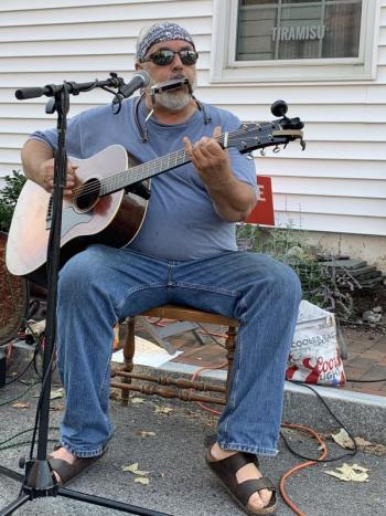 Boothbay’s Rick Turcotte. SUSAN JOHNS/Wiscasset Newspaper