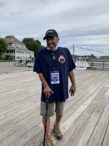 Schoonerfest co-chair Jorge Pena. SUSAN JOHNS/Wiscasset Newspaper