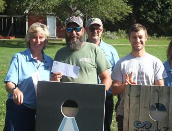 “Hole Nine Yards” took second. STEVE EDWARDS/Boothbay Register