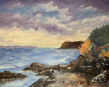 One of artist Elaine Hranich’s “Maine Moments.” Courtesy of Kim Skillins Traina Elaine Hranich
