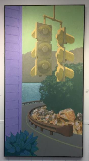 Winslow Myers’ “Traffic Light.”