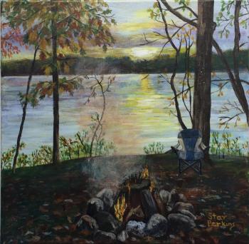 Stan Perkins’ “Campfire.”