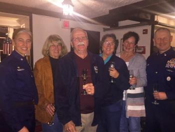 The celebration continued at Tugboat Inn after the fireworks. LISA KRISTOFF/Boothbay Register
