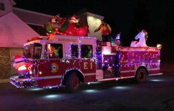 Taking runner-up after winning last year was Nobleboro Fire Department, winner of the People’s Choice Award. STEVE EDWARDS/Boothbay Register
