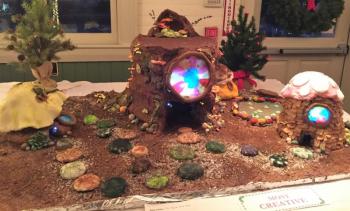 Most Creative: “This Forest Don’t Sleep.” LISA KRISTOFF/Boothbay Register