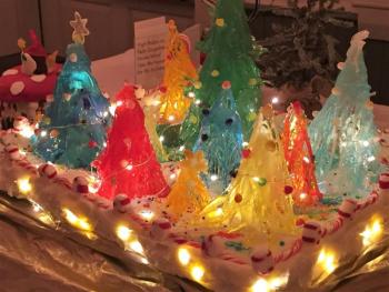 Most Uncontrollable Icing: “The Land of Christmas Magic and Misfit Trees.” LISA KRISTOFF/Boothbay Register