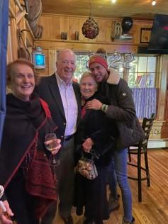 Linda Clapp, John Hochstein, Sue Hochstein, & Shane McBay looking forward to 2022. Jen Mitchell photo