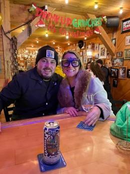 Eric Gimbel and Robin Cox Happy for 2021 to be over! Jen Mitchell photo