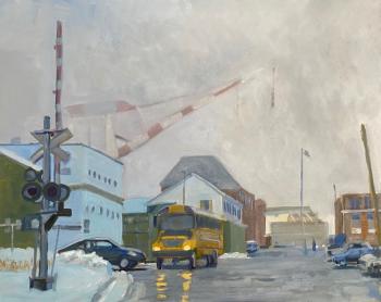 From Mark Coates’ BIW series, “Parking Shuttle.” Courtesy of the artist Mark Coates