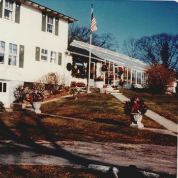A scene at Boothbay Region Greenhouses in 1970. Courtesy photo