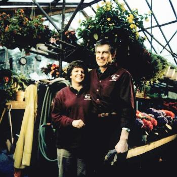 Kitty and Bob Boyd, owners of Boothbay Region Greenhouses since 1982. Courtesy photo