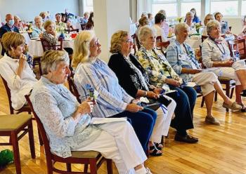 Past presidents honored at Volunteer Recognition 2021. Courtesy of St. Andrews Auxiliary