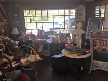“Odds & Ends” at Iron Horse Antiques and General Store at Boothbay Railway Village. LISA KRISTOFF/Boothbay Register