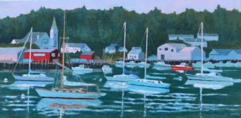 Painting by John Butke in new show at BRAF. Courtesy of the gallery John Butke
