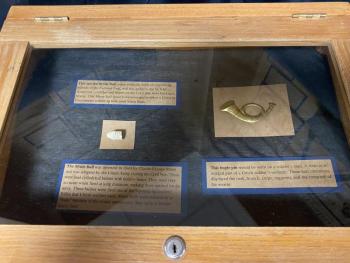More of Campbell’s exhibit. JOSEPH CHARPENTIER/Boothbay Register