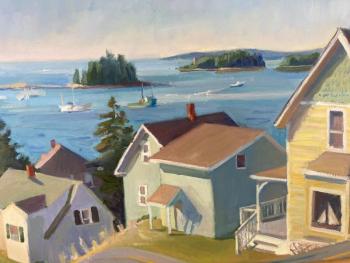 “Topside” - original oil painting by Margie Boynton. Courtesy of the artist Margie Boynton