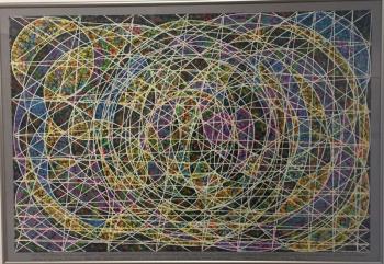 Terry Seaman’s “Not Your Typical System Entrophy” was completed May 22. Terry Seaman