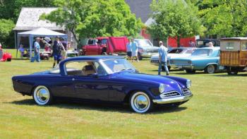 The 1954 Studebaker Starlight Coupe. Bob Crink photo a