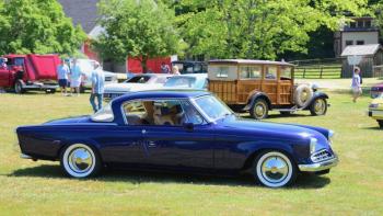 The 1954 Studebaker Starlight Coupe. Bob Crink photo a