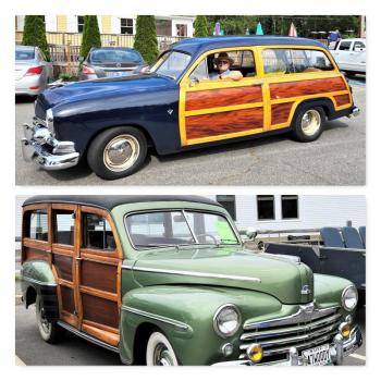 It was Woody Wonderland at Saturday’s 2022 Old Bristol Days Williams-Fossett Vintage Car Show held at Bristol Consolidated School. Both proud Woody owners took home trophies…Paul Anderson’s brown ’51 garnered second place honors while John C. Harris with his green ’47 took third place. Courtesy of Jeff Friedman