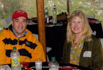 Dinner guests at LCHA’s annual benefit matched a $5,000 pledge by Paul and Sharma Schacknow of Boothbay and Florida. Photo by Bob Bond