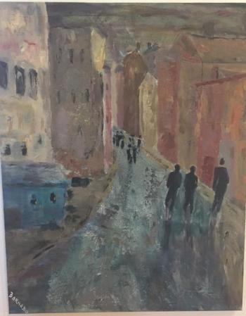 Donna Barnako: “Evening Stroll.” Donna Barnako