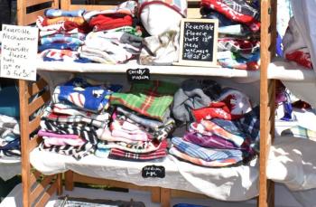 Thinking warm. LISA KRISTOFF/Boothbay Register