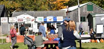 Food a-plenty at the Fall Foliage Fair Oct. 8 and 9. LISA KRISTOFF/Boothbay Register