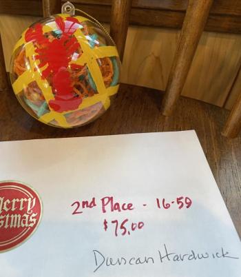 Duncan Hardwick - Second Place - ages 16-59 category. Debbie Todte photo