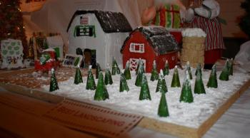 Best Landscaping: “Christmas Tree Farm” - Veda Harriman and the BRHS senior class.