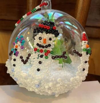 Moriah Smith’s First Place ornament in the 12-15 age group. Debbie Todte photo
