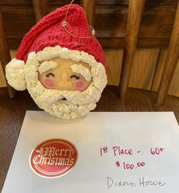 First Place for the 60-plus age group went to Diane Howe. Debbie Todte photo Diane Howe