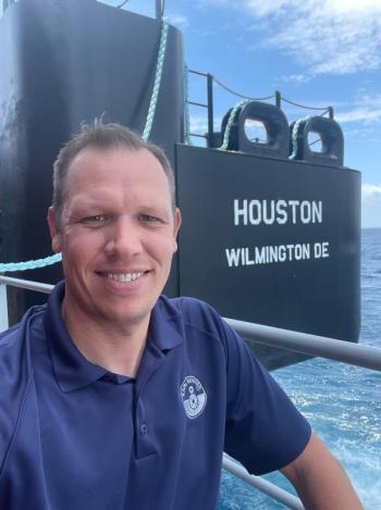 Chief Mate Dave Goodwin of East Boothbay. Courtesy photo