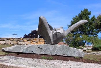 “Headwind,” Andreas von Huene, Townsend Avenue. Andreas von Huene