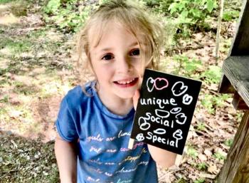 Cairine Clark shares positive affirmations, the building blocks to resilience and esteem. Courtesy of Hearty Roots