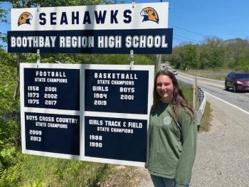 Alexis Davison, member of the 2019 championship basketball team. Courtesy photo