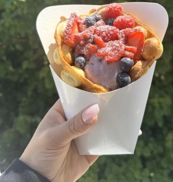 Tugba Ciftci-created pastry treat. Courtesy of Harbor Treats