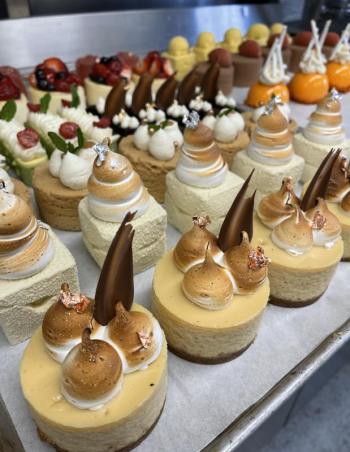 Tugba Ciftci-created pastry treat. Courtesy of Harbor Treats
