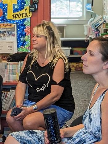 Teacher Meredith Fowlie. CANDI JONETH/Boothbay Register