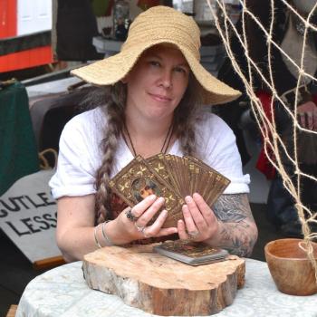 The pirate oracle offers a glimpse into the future. FRITZ FREUDENBERGER/Boothbay Register