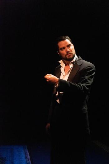 Thomas Daniels is Hamlet. Courtesy of Heartwood