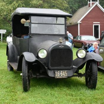 The oldest car at the show, a 1922 Chevrolet. FRITZ FREUDENBERGER/Boothbay Register