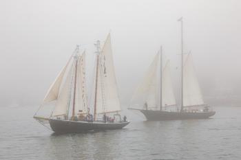 Alert, left, and the Thomas E. Lannon. Michael Leonard photo