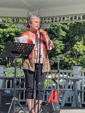 Char Corbett, executive director of Healthy Kids. CANDI JONETH/Boothbay Register