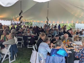 Lincoln County Historical Association held annual auction at Pownalborough Court House, Sunday September 10, 2023. CANDI JONETH/Boothbay Register