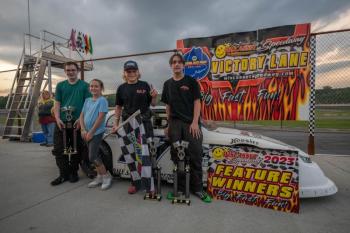 4-Cylinder Pro VL, from left: Josh Hall, Jr. Official Nya Clossey, Reed Reno and Ben Burgess. Courtesy of Steve Girard/SGirardPhotography